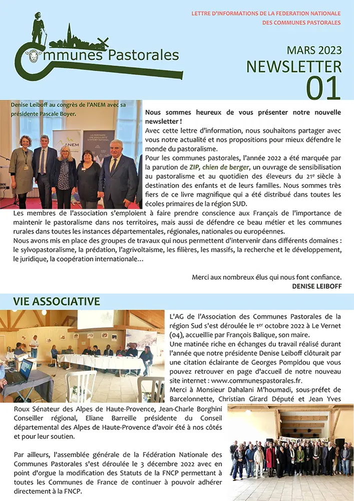 Newsletter 01